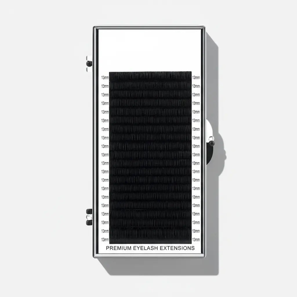 Extensions de cils premium - Fond gris clair